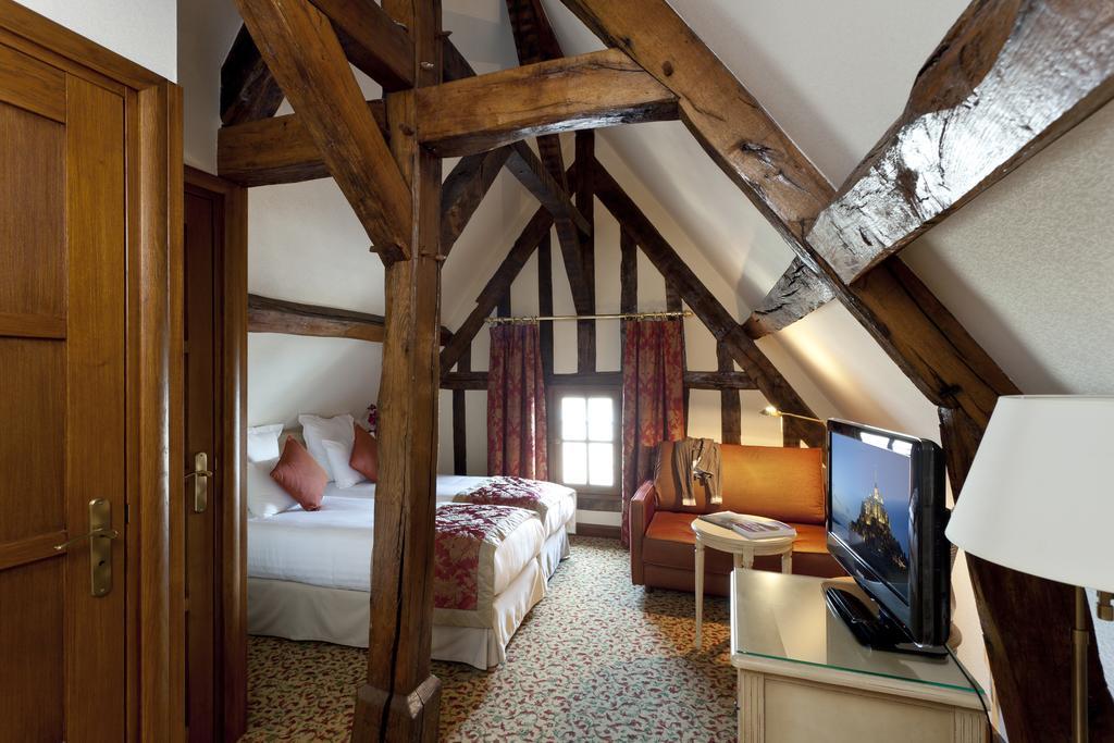Auberge Saint Pierre Mont-Saint-Michel Стая снимка