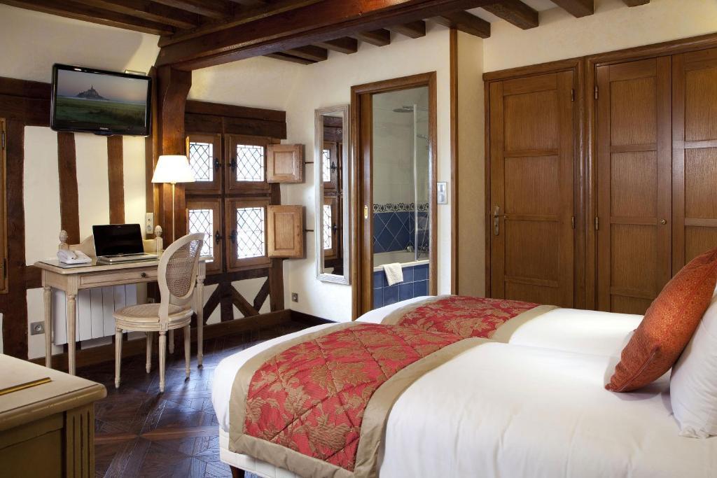 Auberge Saint Pierre Mont-Saint-Michel Стая снимка